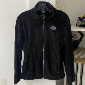 The North Face Osito Jacket Womens - Black/Lavendula Purple SIZE medium